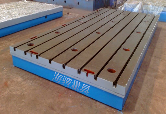 焊接平臺的加工工藝原則