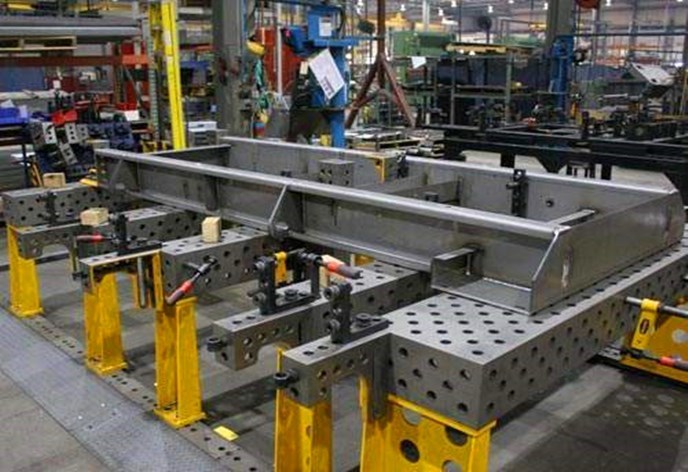 三維柔性焊接平臺工裝參數 三維柔性焊接平臺工裝參數