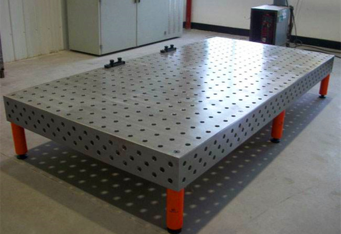 三維柔性焊接工裝平臺