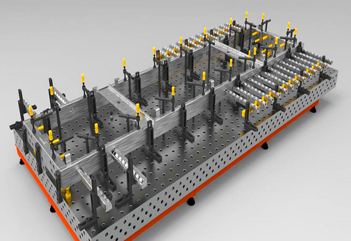 三維柔性焊接平臺 三維柔性焊接平臺