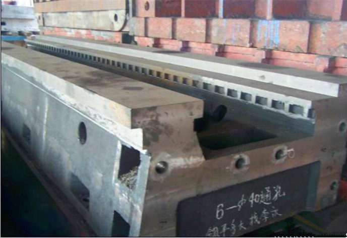 樹脂砂機床鑄件